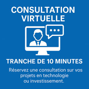 Consultation virtuelle - Tranche de 10 minutes